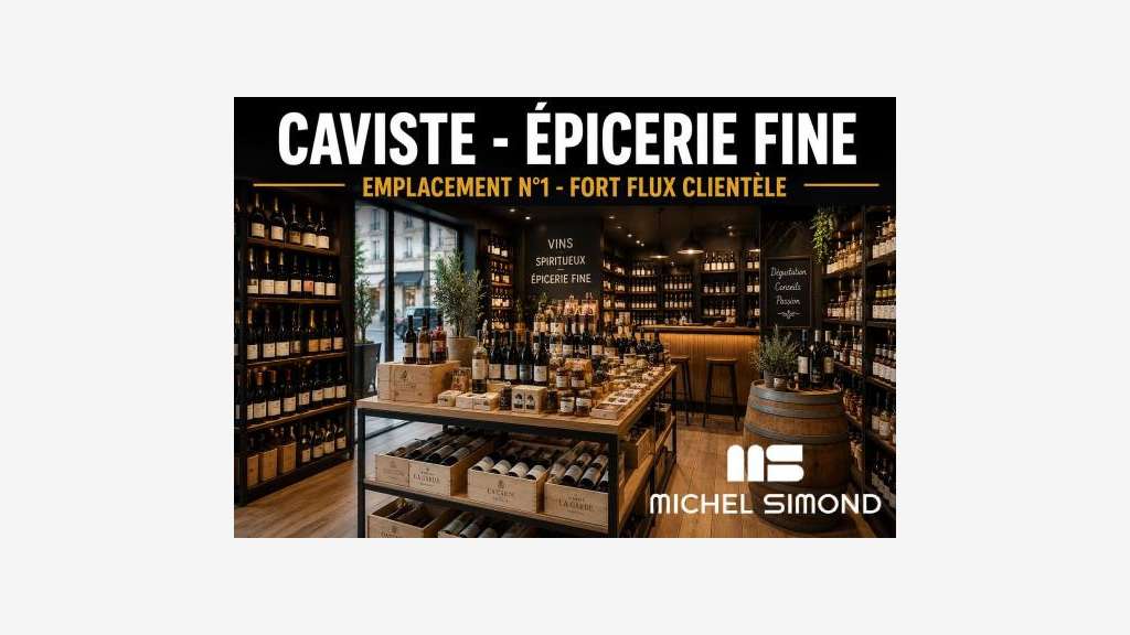 Vente FDC caviste épicerie hyper centre Calvados