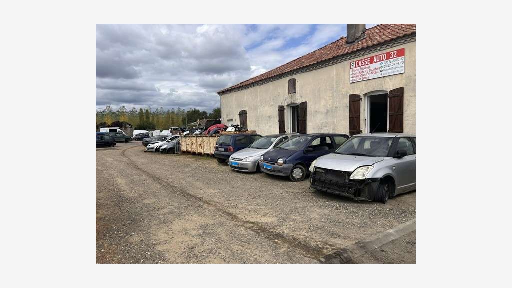 À céder casse auto recyclage à Barcelonne-du-Gers