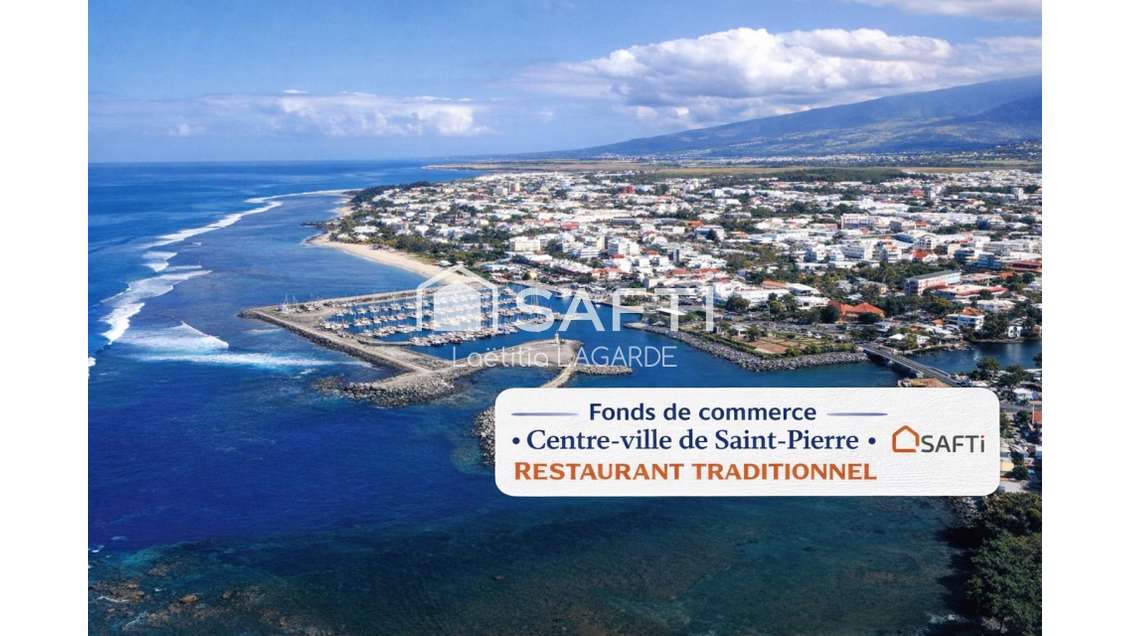 Vente restaurant traditionnel en centre St Pierre