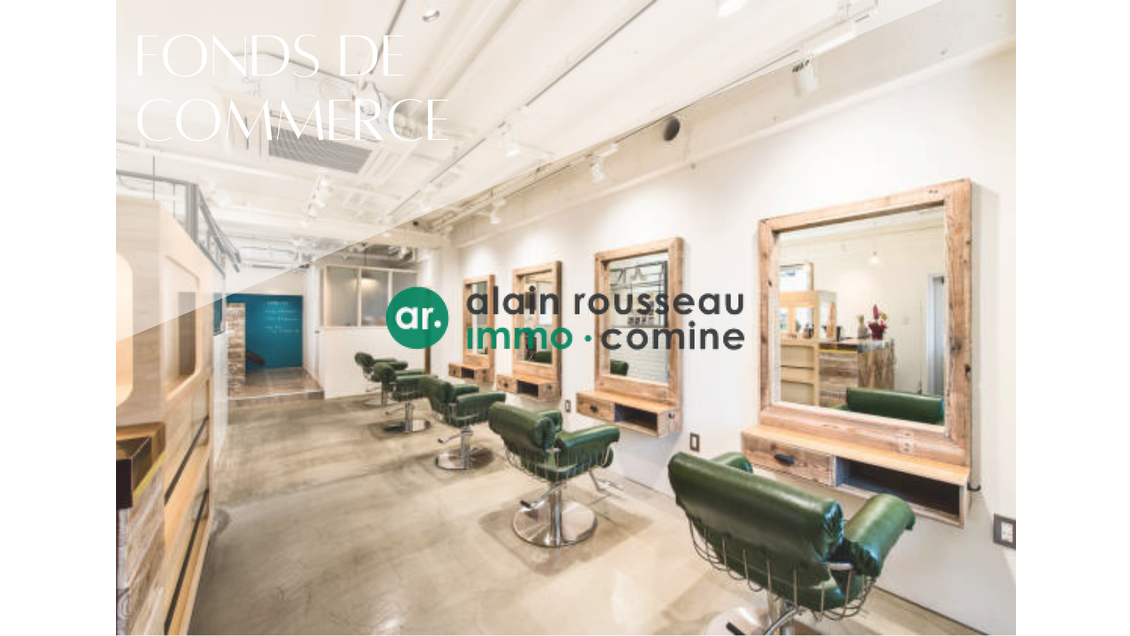 Vente fonds de commerce coiffure refait à Angers