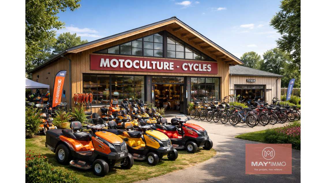AV entreprise motoculture cycles Cosse le Vivien