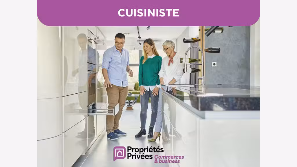 Vente fonds de commerce cuisiniste secteur Osny