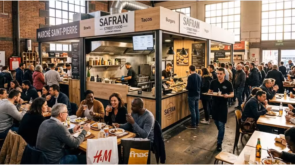 Vente FDC street food à Clermont Ferrand