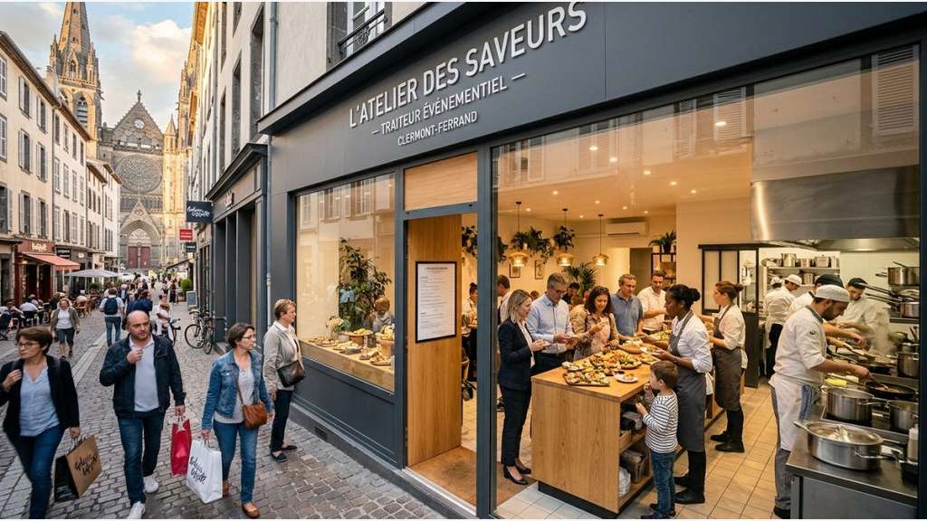 AV FDC traiteur sur place + boutique Clermont Fd