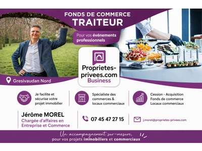 Vente Traiteur à Pontcharra