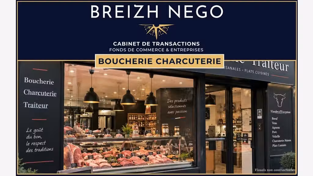 Boucherie charcuterie traiteur à vendre à Vannes