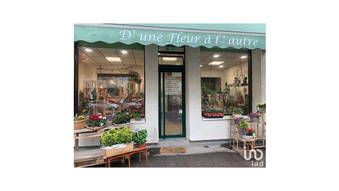 Vente magasin de fleurs sur grande artère de Dijon