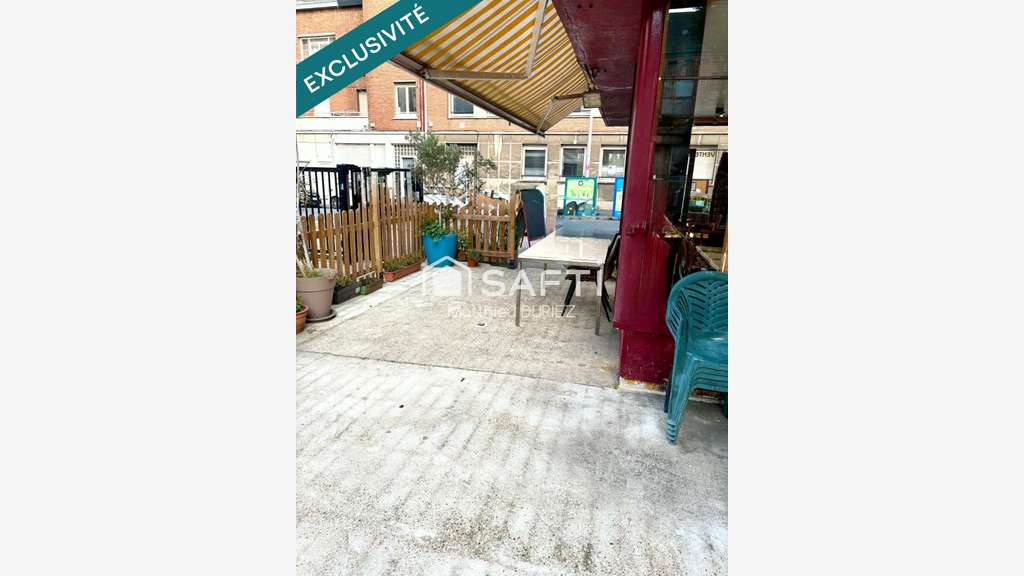Vente bar brasserie 2 terrasses à Dunkerque centre
