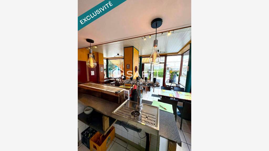 Vente bar brasserie 2 terrasses à Dunkerque centre
