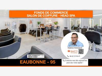 AV salon de coiffure 61m² Eaubonne empl attrayant