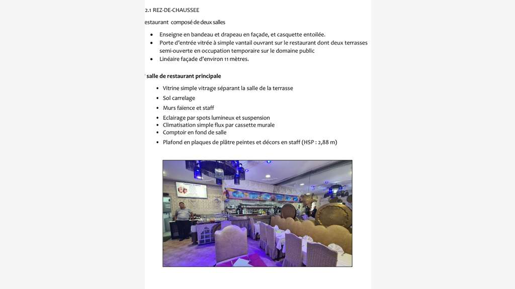 Restaurant licence 4