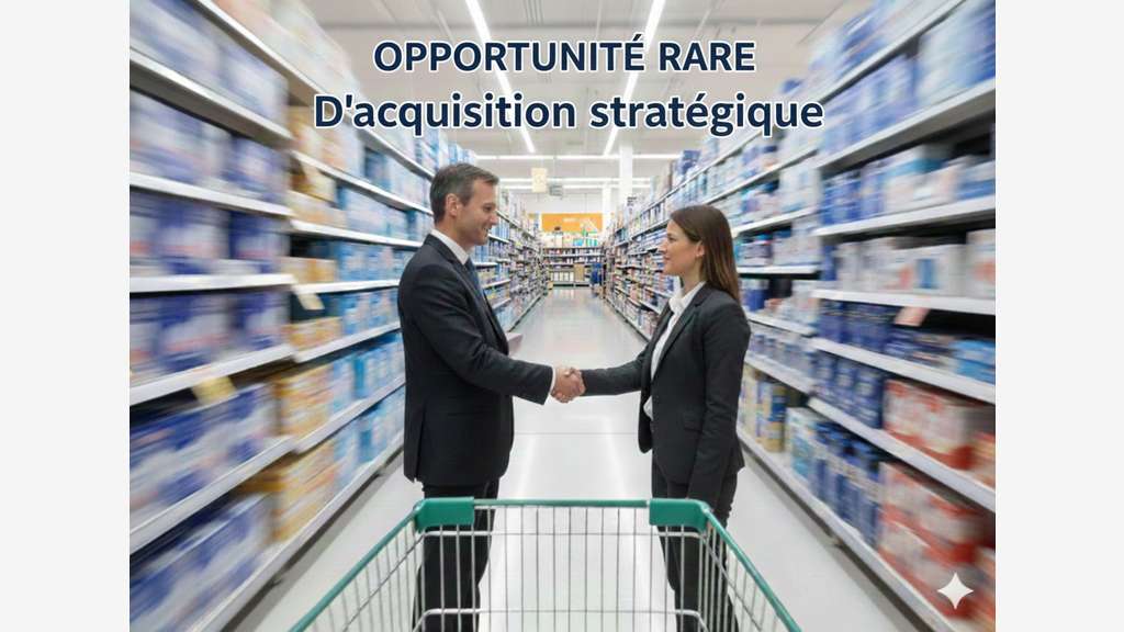 Cession d'entreprise – OPPORTUNITÉ EXCEPTIONNELLE