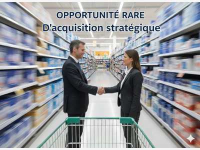 Cession d'entreprise – OPPORTUNITÉ EXCEPTIONNELLE