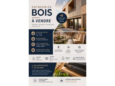 Vente Charpente - Menuiserie à Ayse
