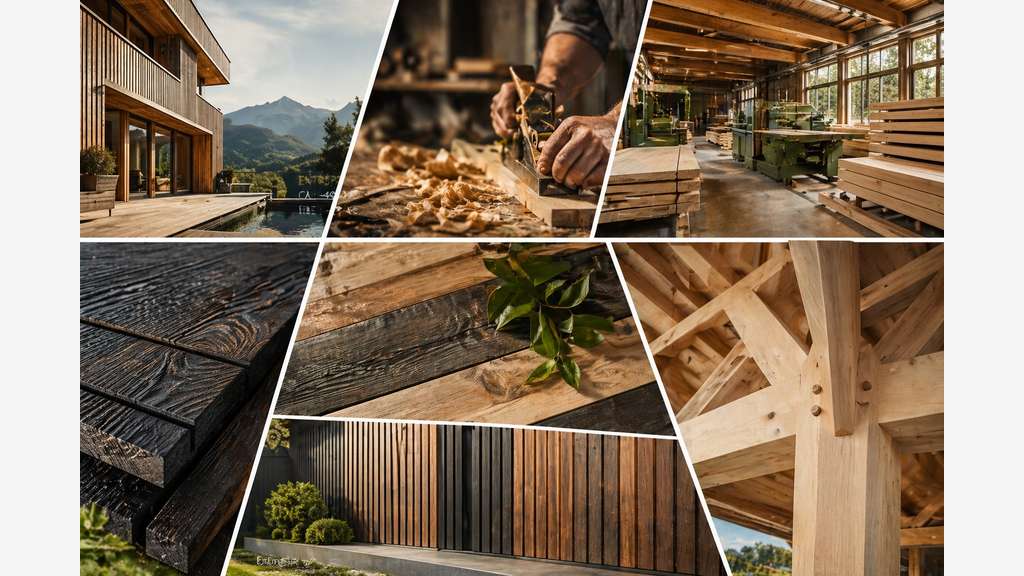 Transformation et finition du bois de construction