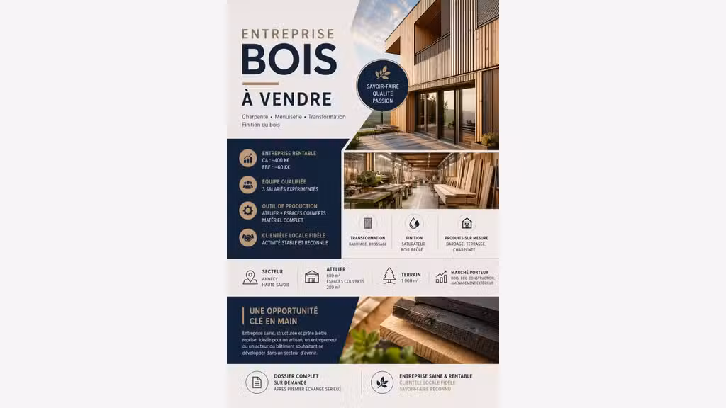 Transformation et finition du bois de construction
