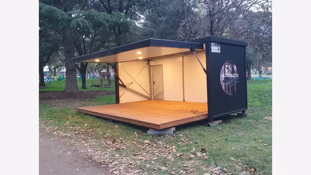 AV société de location de modules évènementiels
