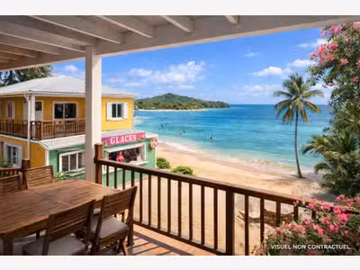 A vendre ensemble touristique à Sainte Anne centre