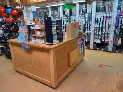 Vente FDC location matériel de ski à Gourette