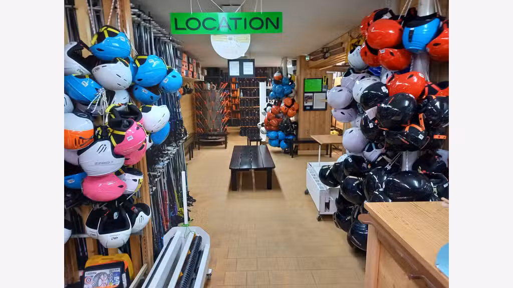 Vente FDC location matériel de ski à Gourette