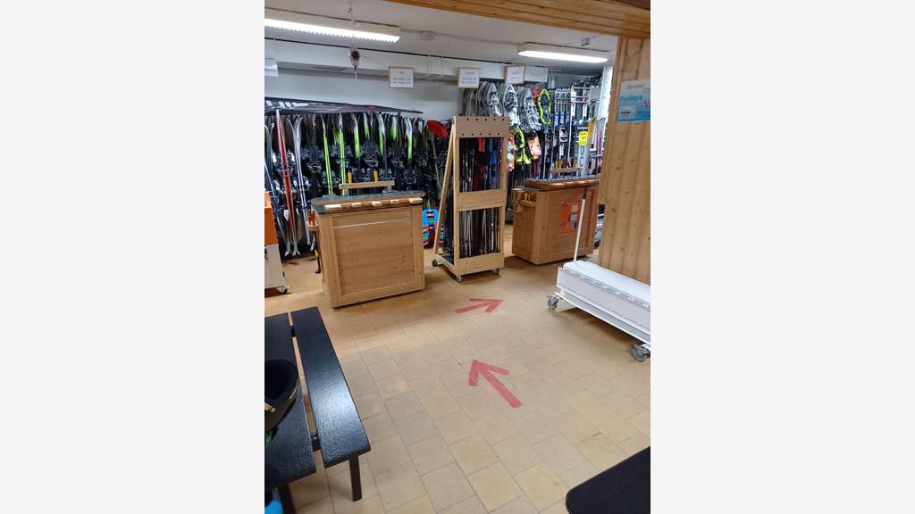 Vente FDC location matériel de ski à Gourette