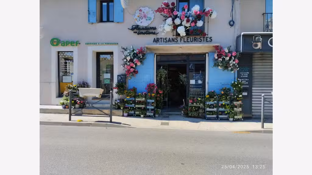 Vente fleuriste emplacement stratégique à Cabriès