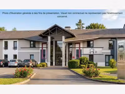 Vente hôtel ** 2 étoiles avec restaurant à Alençon