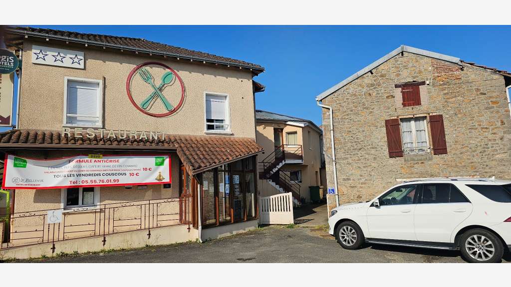 Vente fonds et murs hôtel restaurant en Limousin