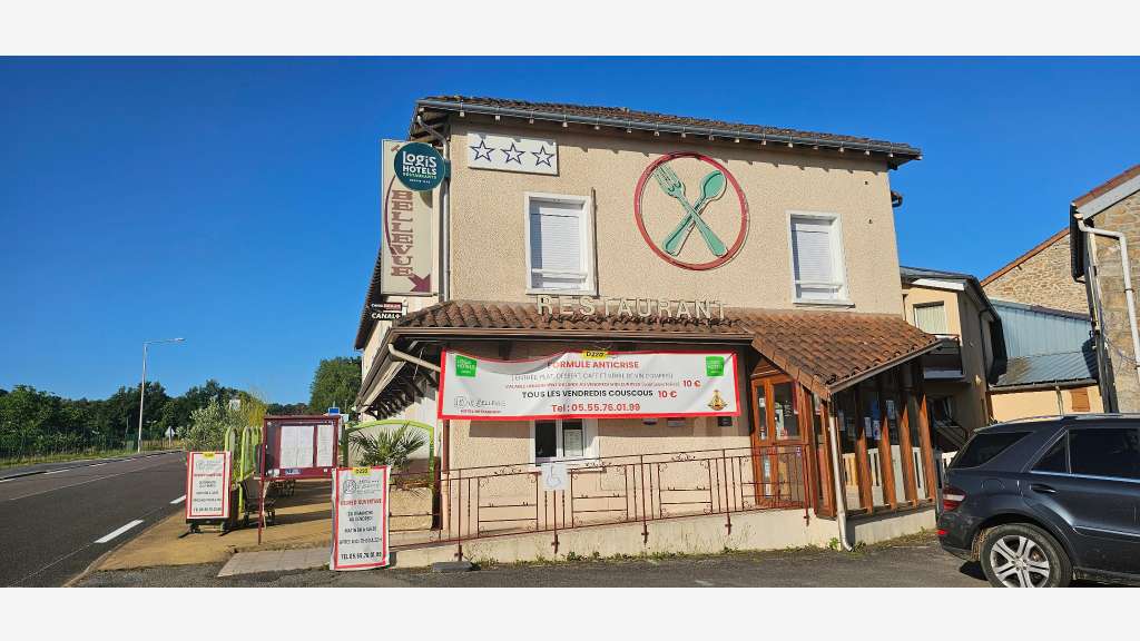 Vente fonds et murs hôtel restaurant en Limousin