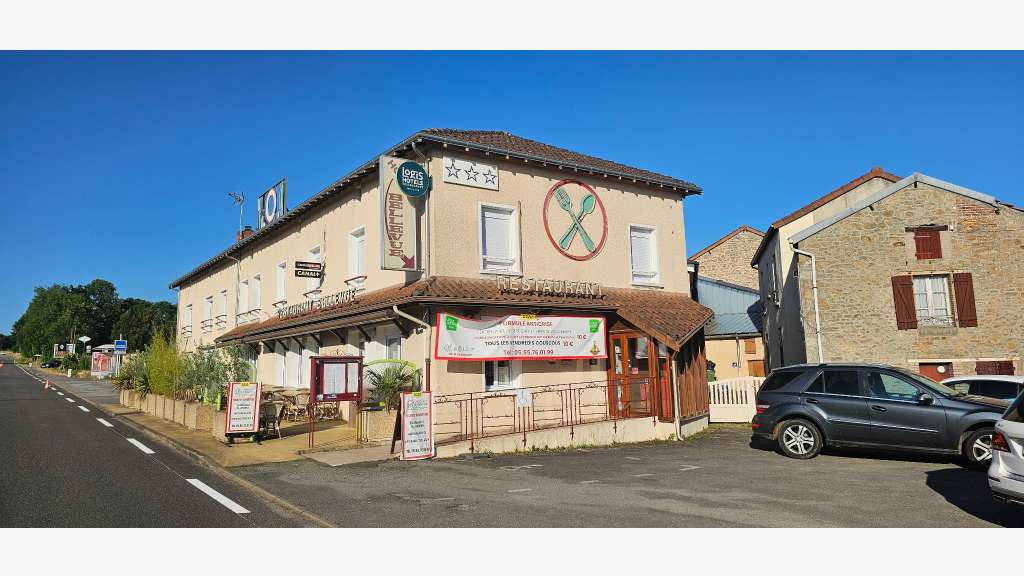 Vente fonds et murs hôtel restaurant en Limousin