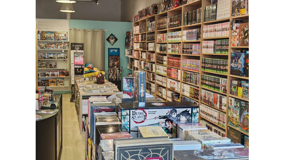 A vendre librairie Manga et TCG à Morlaix