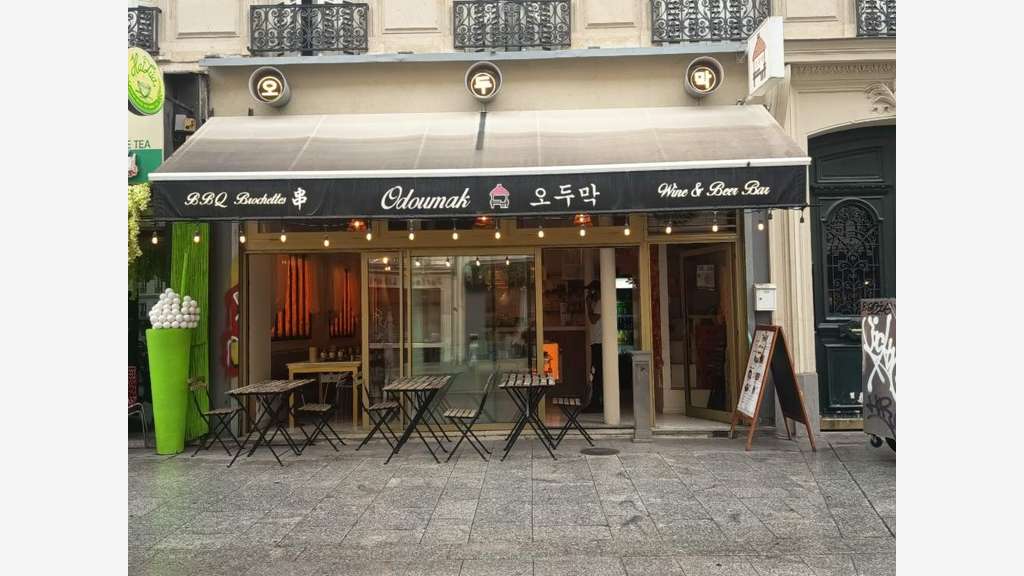 À céder – Restaurant coréen avec extraction terras