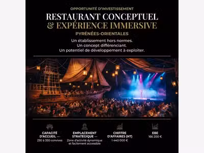 RESTAURANT THEMATIQUE A FORT POTENTIEL