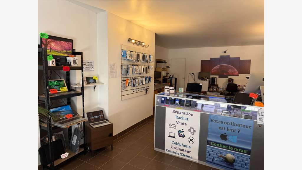 Boutique réparation/achat/ téléphonie informatique