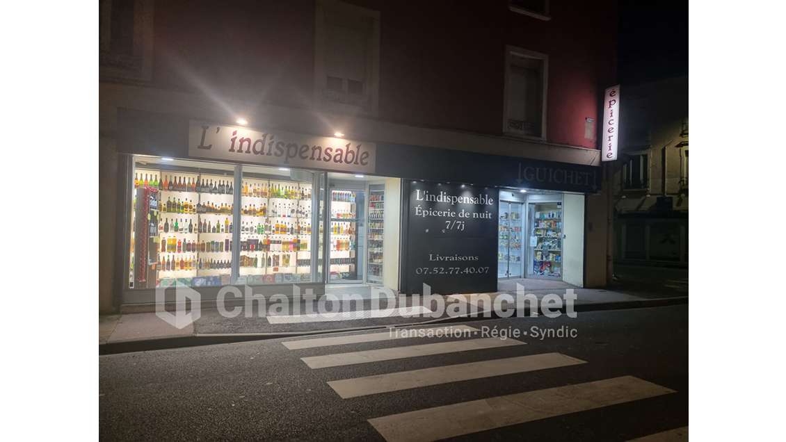 Vente FDC épicerie alimentaire Roanne