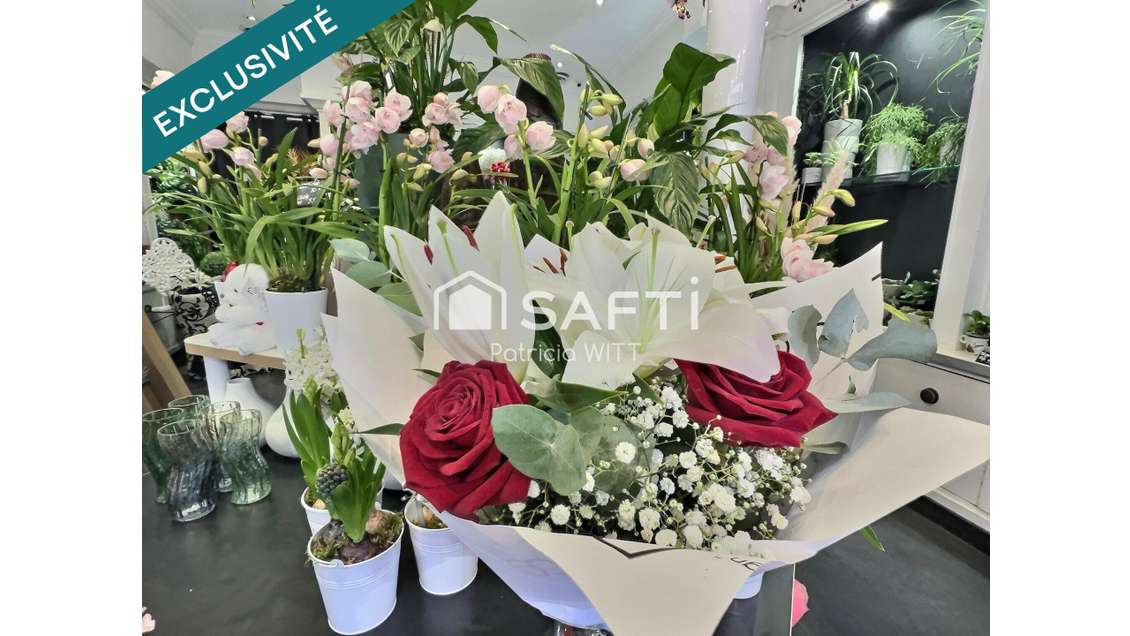 Vente FDC fleuriste empl premium dans Bas-Chablais