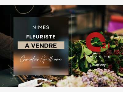 Vente fleuriste emp N1 galerie commerciale à Nîmes
