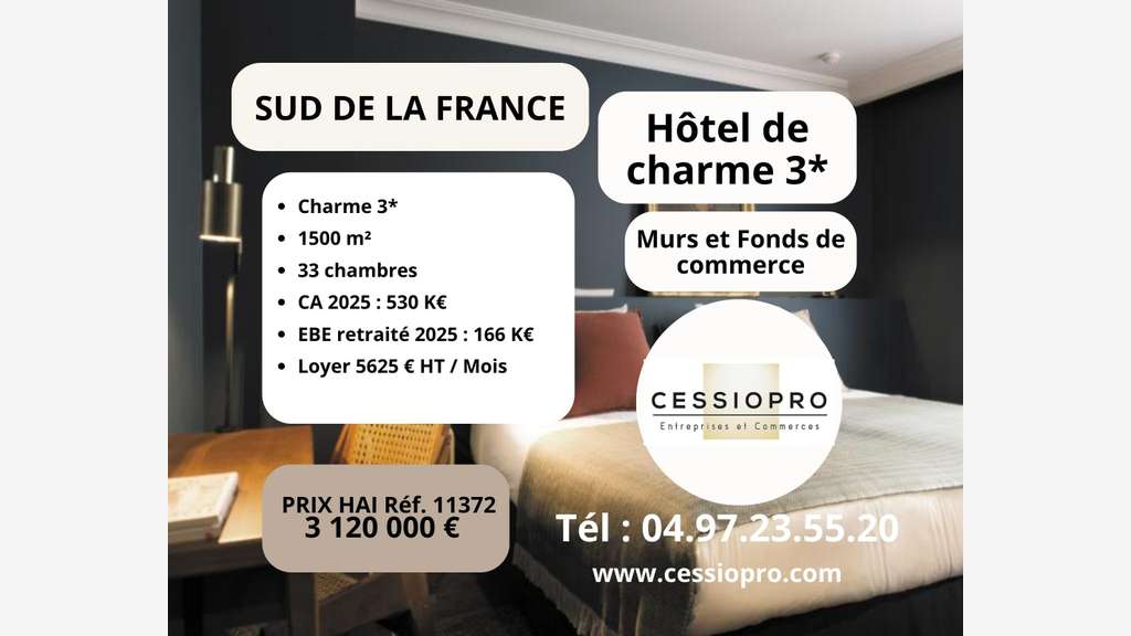 AV M & F hôtel de charme *** Sud de la France