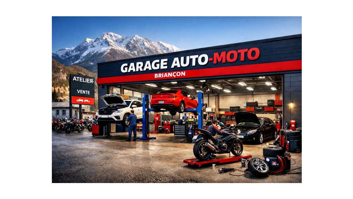 A vendre garage atelier auto moto à Briançon