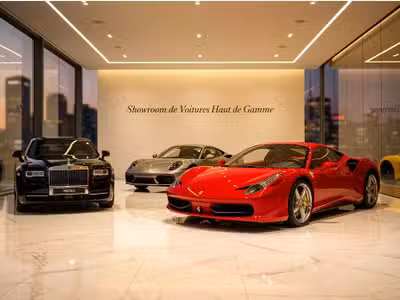 06- Superbe Showroom plus Garage mécanique auto