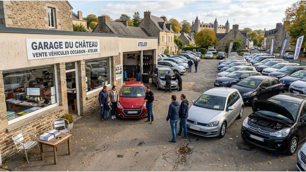 Cède FDC vente véhicules d'occasion en Morbihan