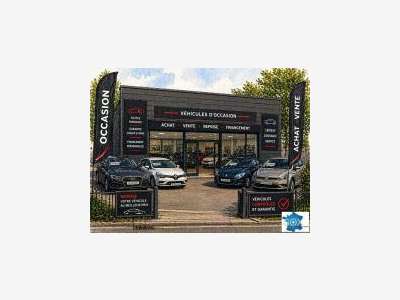 Vente garage-station service axe passant Ardèche