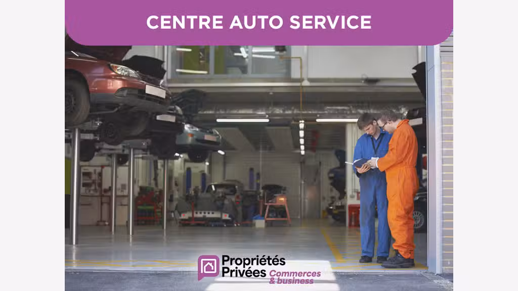 Cession garage auto de 650m² à Saint-Maurice