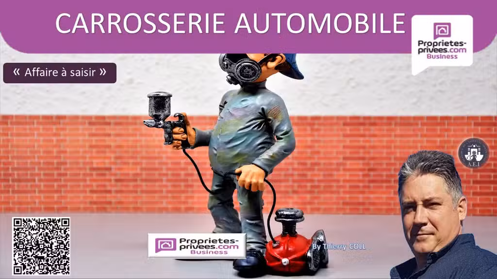 Vente carrosserie automobile 300m² Saint Priest