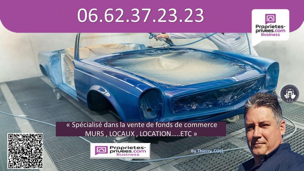 Vente carrosserie automobile 300m² Saint Priest