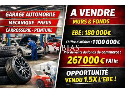 Vente Garage - Station service à Dieppe