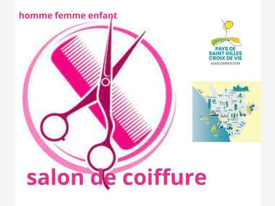 Vente salon de coiffure zone commerciale Givrand