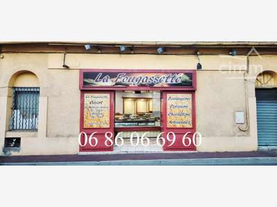 AV fonds de commerce+ machines +clientèle Grasse 