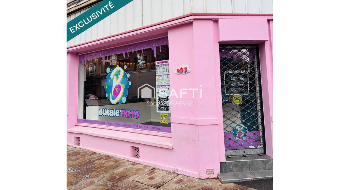 AV fond de commerce équipé à Hénin-Beaumont