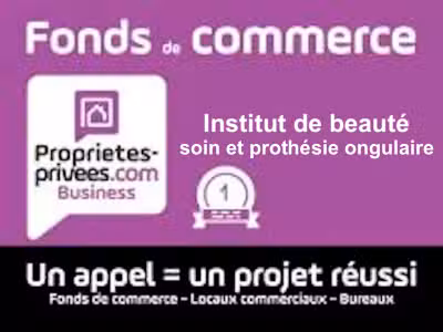 A vendre institut de beauté salon esthétique 75012